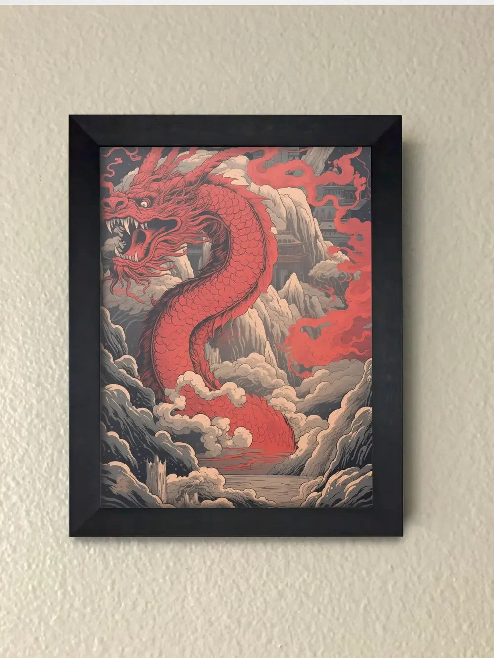 Dragon Framed Wall Art